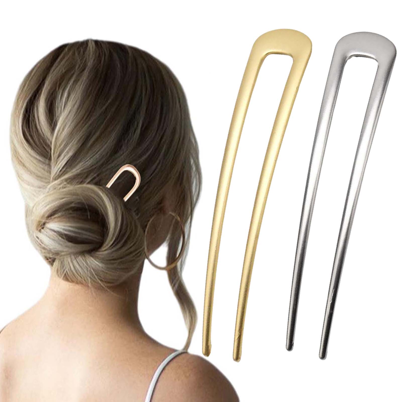 Vintage Item - French U Shaped Hair Pins Vintage