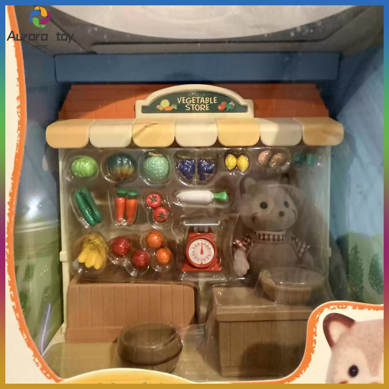 Vintage And Collectible Stores - Sylvanian Families Discontinued Shop Series Raccoon