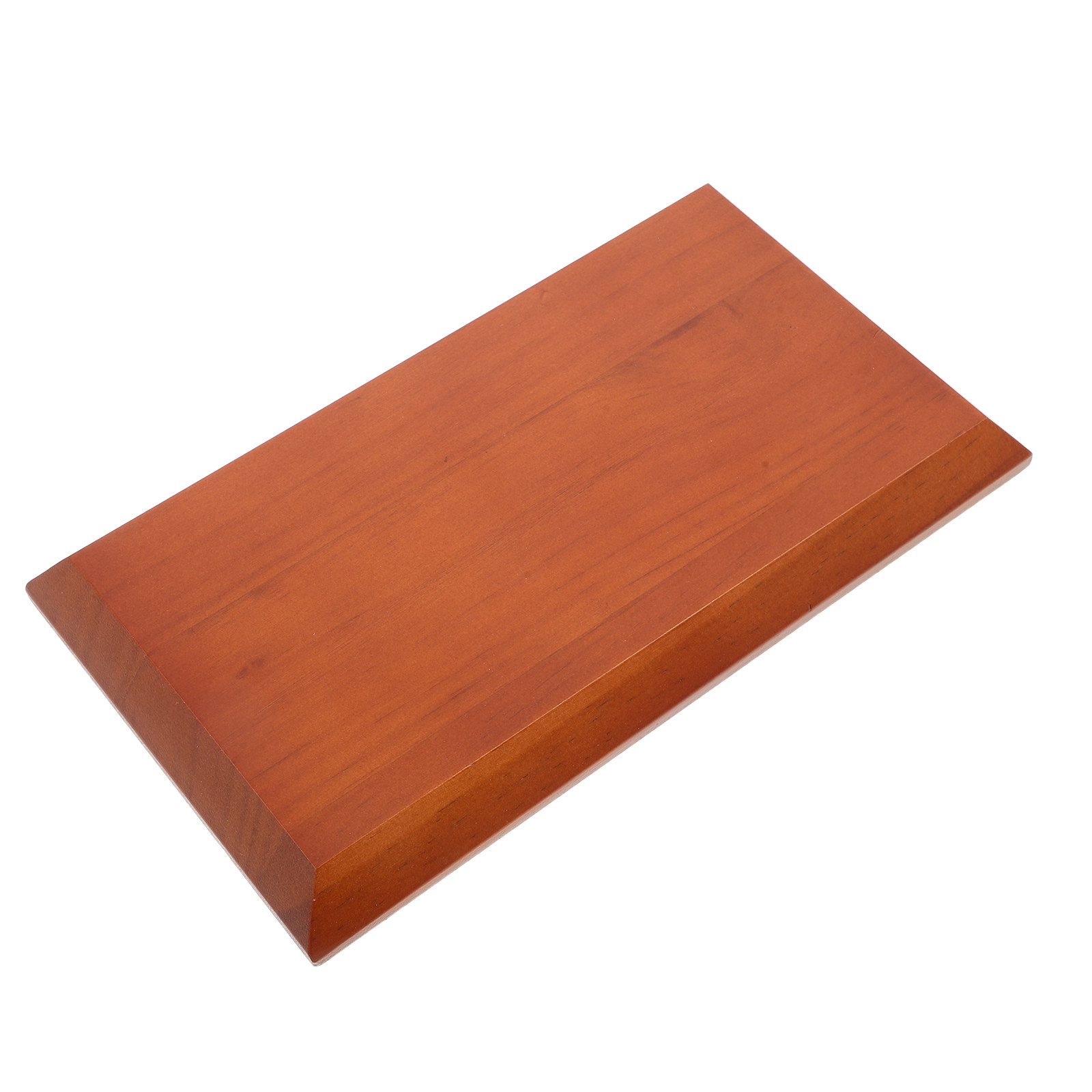 Vintage And Collectible Stores - 1Piece Dark Brown Cherry Wood Display