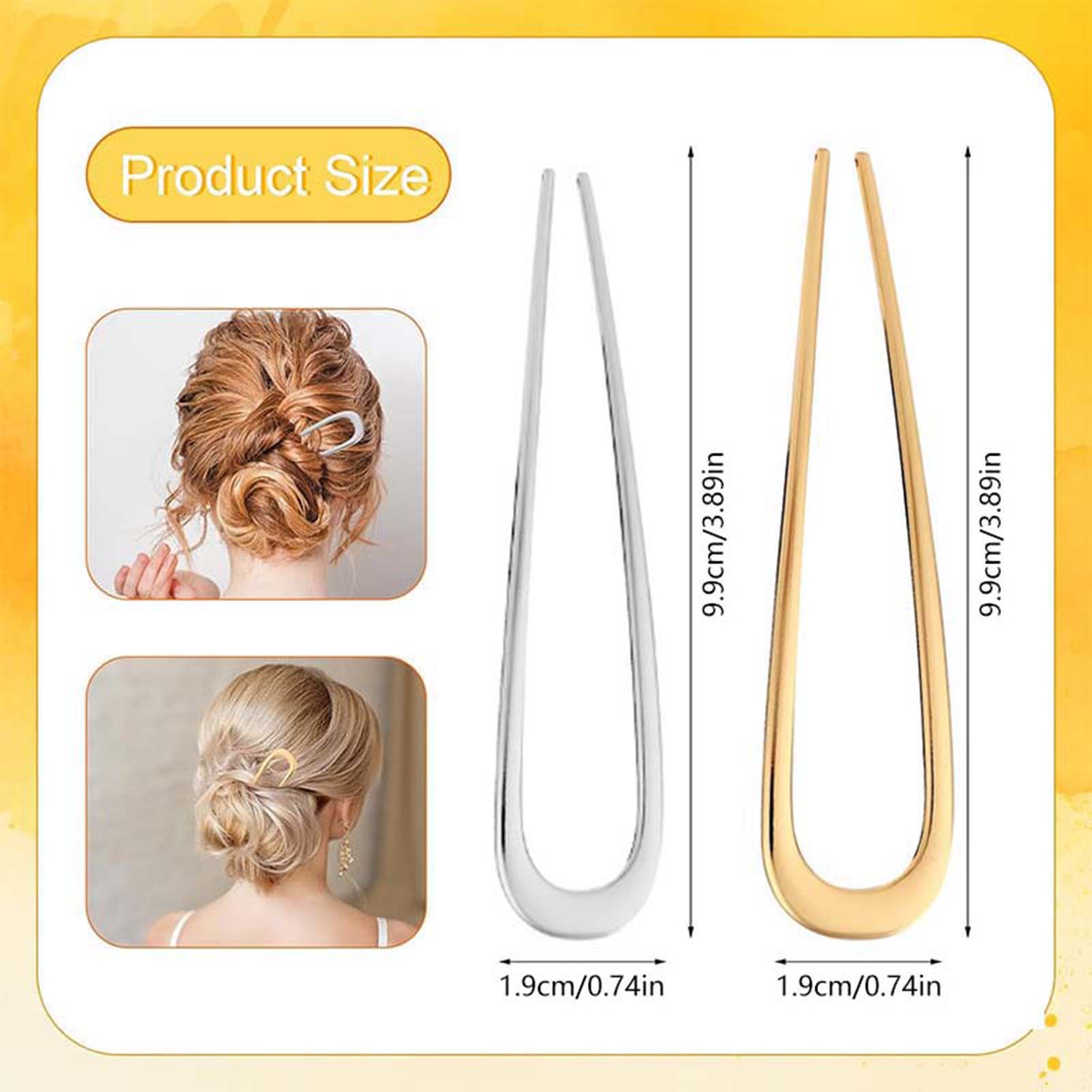 French U Shaped Hair Pins Vint - Vintage Item 评论和价格