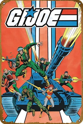 Gi Joe – Tank Poster Vintage R - Vintage Collectible Posters 评论和价格