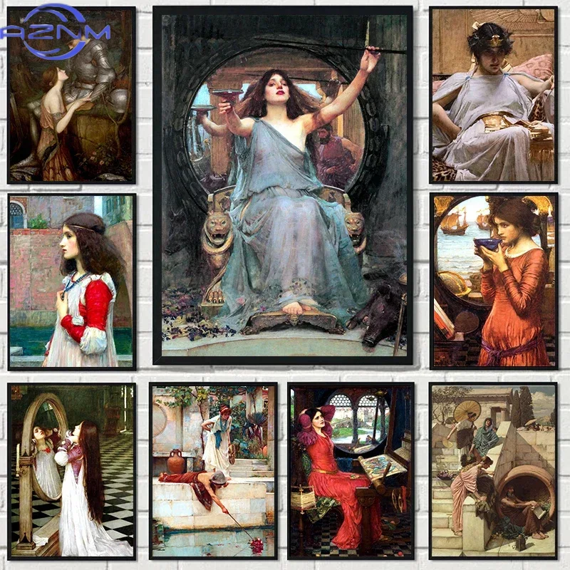 Canvas Painting Wall Art Pictu - Vintage Collectible Posters 评论和价格