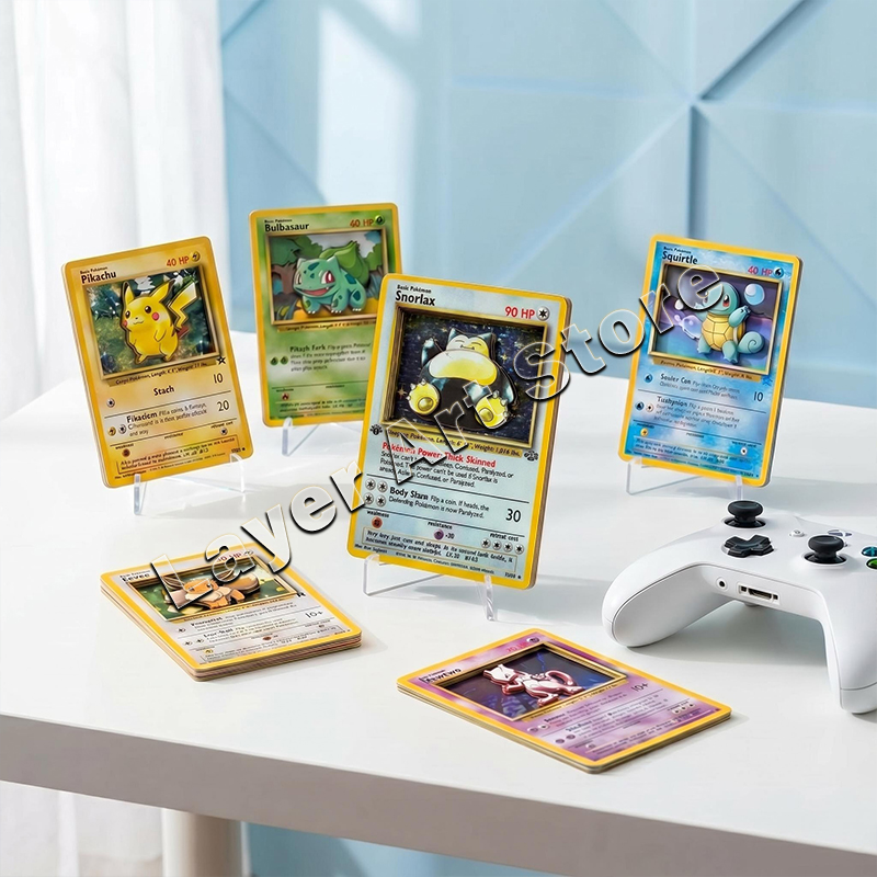 3D Pokemon Layered Card Vintag - Vintage Pokemon Collectible 评论和价格