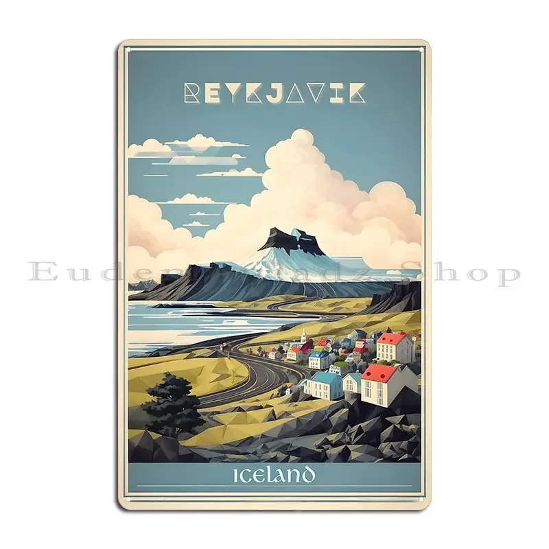 Reykjavik S Vintage Beauty A R - Vintage Collectible Posters 评论和价格