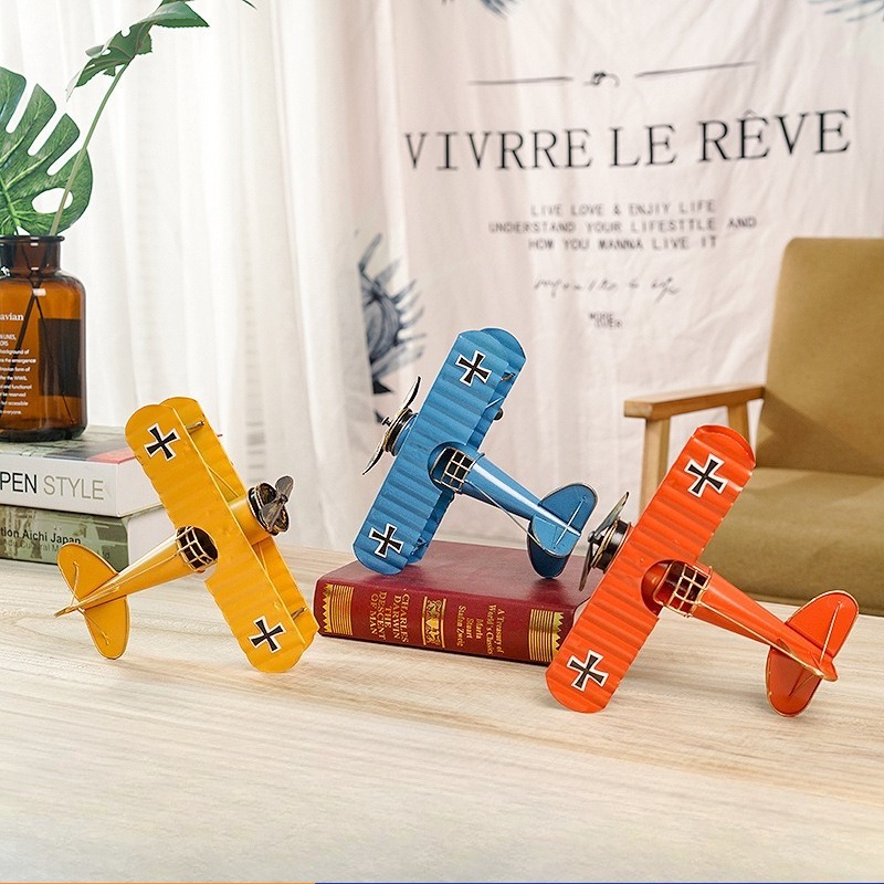 Vintage Retro Metal Plane Moto - Vintage Collectible Furniture 评论和价格