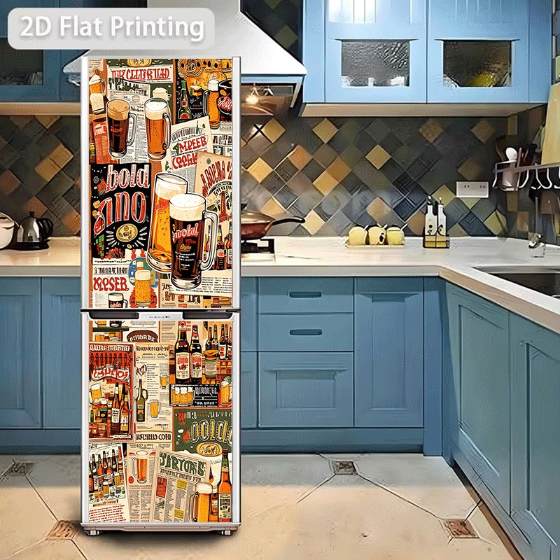 Refrigerator Sticker  Refriger - Vintage Collectible Posters 评论和价格