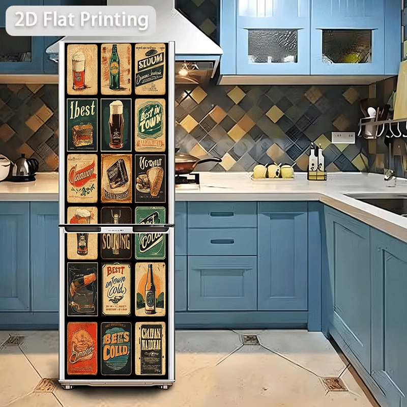 Refrigerator Sticker, Refriger - Vintage Collectible Posters 评论和价格