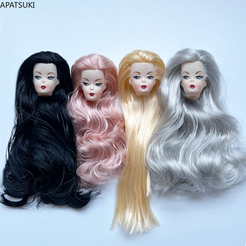 Blue Eye Wavy Curls Hair Doll  - Vintage Item 评论和价格