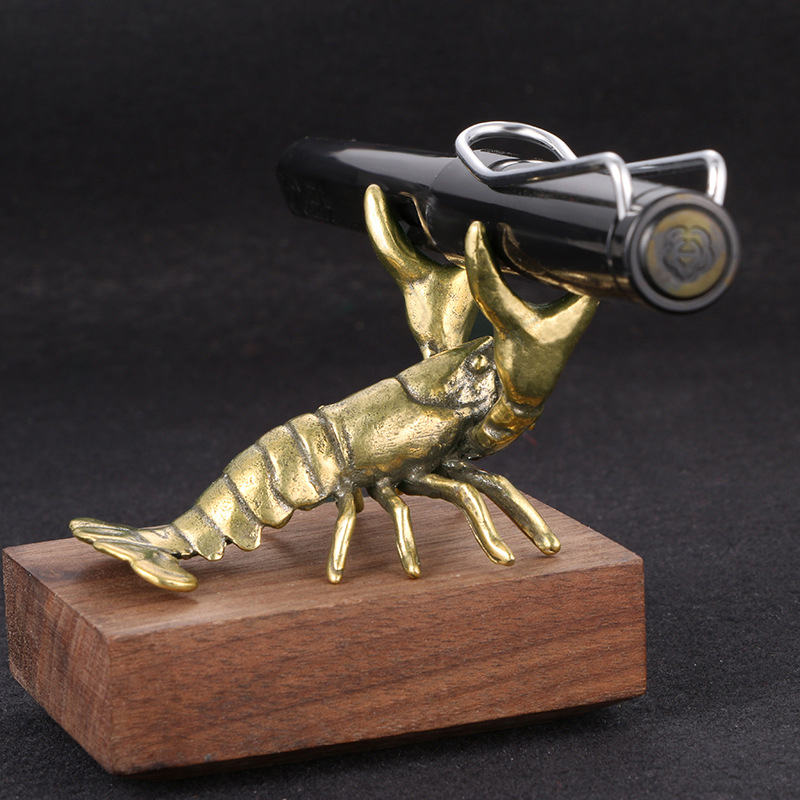 Hot ! Solid Brass Crayfish Orn - Vintage Collectible Furniture 评论和价格