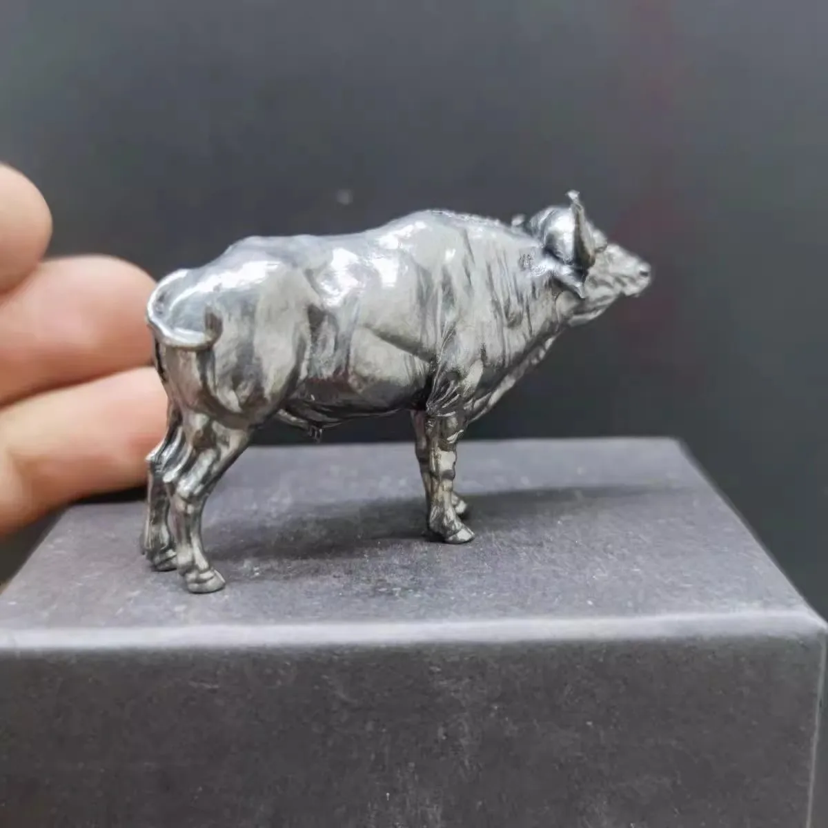 Brass African Buffalo Sculptur - Vintage Collectible Furniture 评论和价格