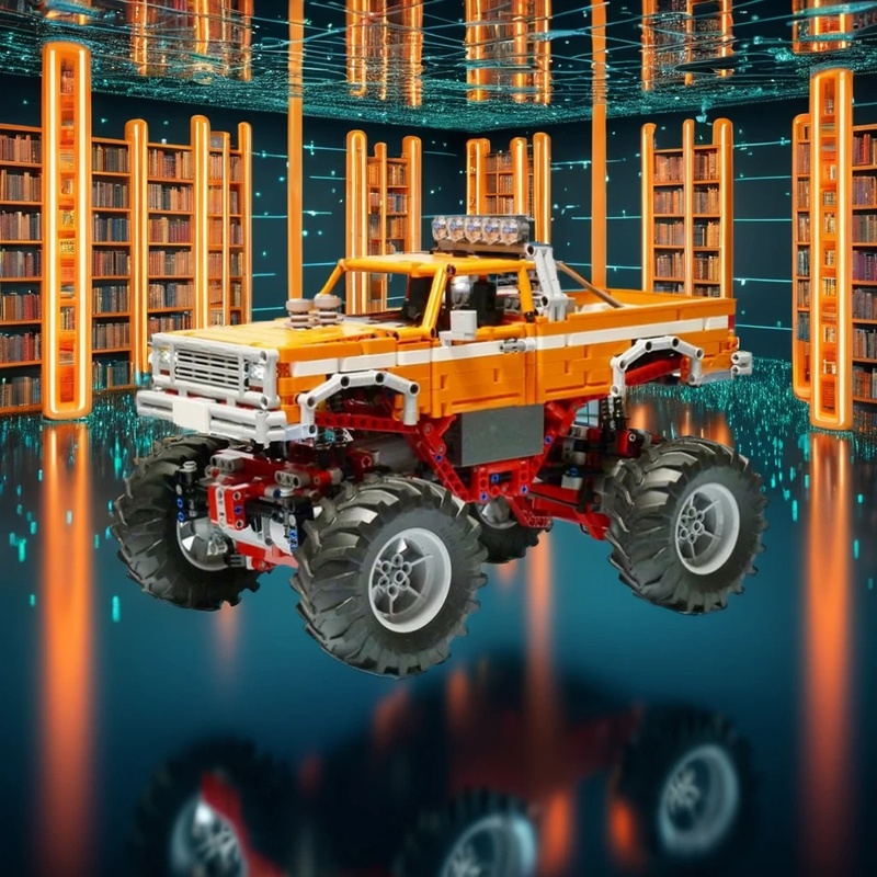 1683pcs MOC Technical Vintage  - Vintage Collectible Trucks 评论和价格