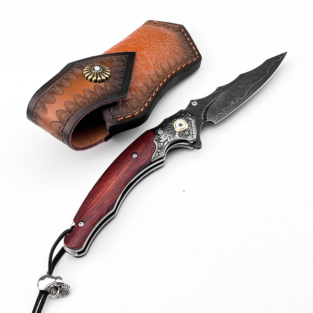 Vintage Engraved Foldable Knif - Vintage Collectible Pocket Knives 评论和价格