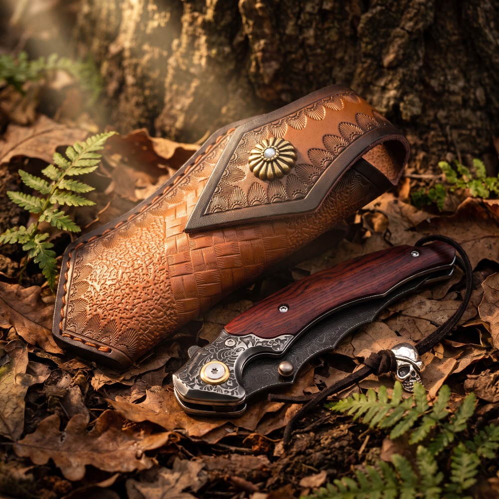Vintage Engraved Foldable Knif - Vintage Collectible Pocket Knives 评论和价格