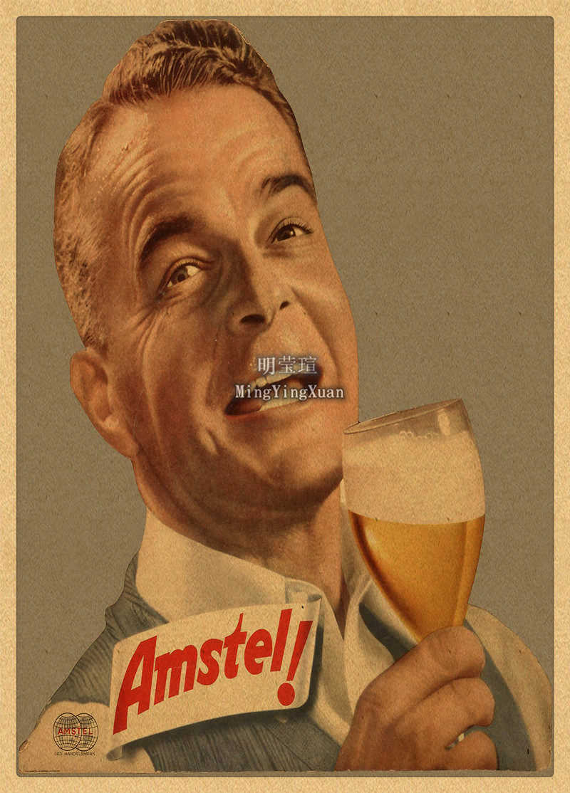 Vintage Beer Wine Drink Chart  - Vintage Collectible Posters 评论和价格