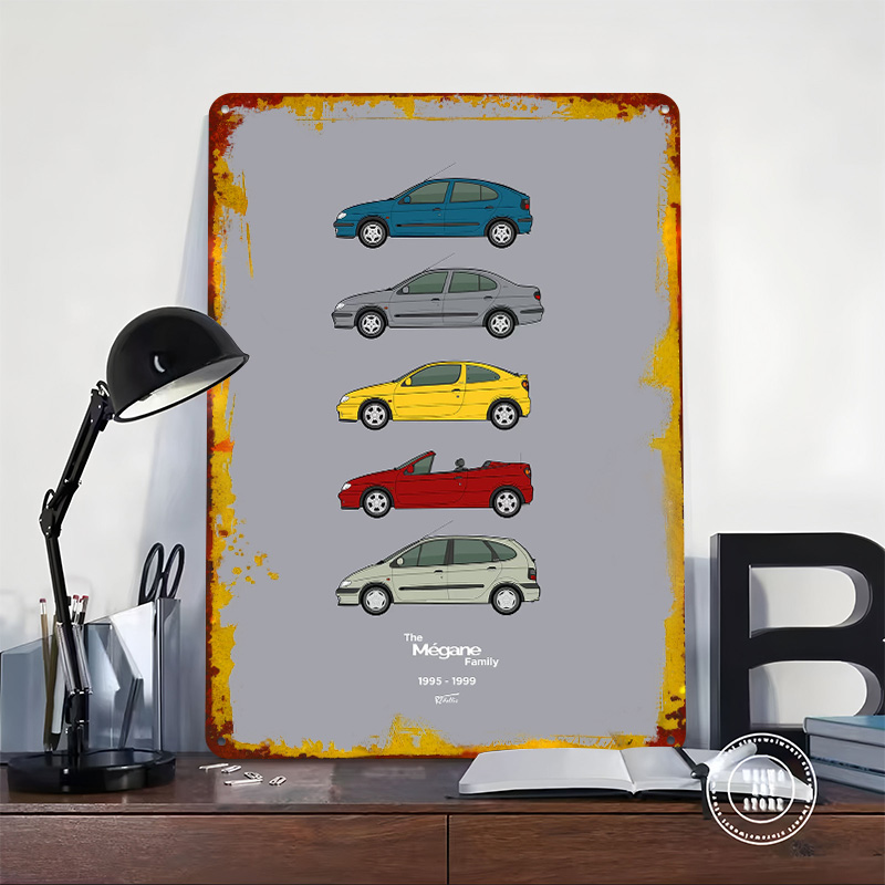 Sports Car Megane Collection 1 - Vintage Collectible Posters 评论和价格