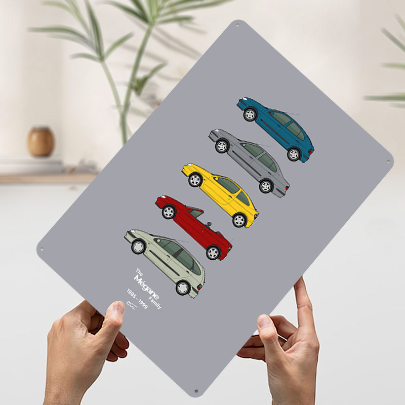 Sports Car Megane Collection 1 - Vintage Collectible Posters 评论和价格