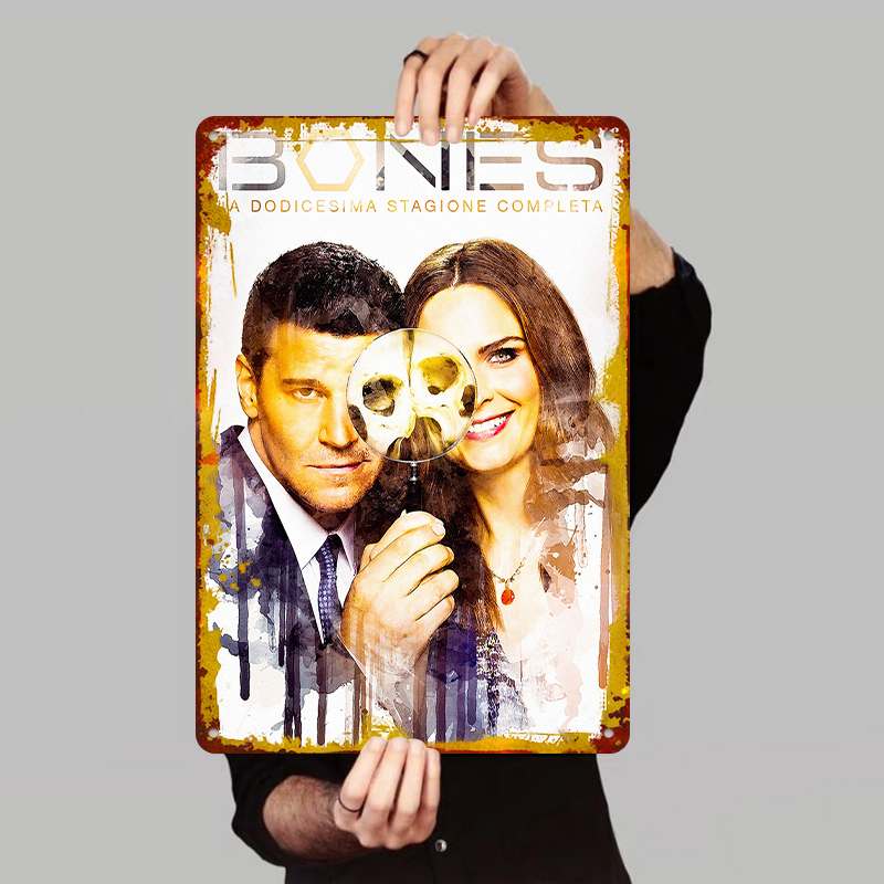 Bones Season 12 Poster Metal T - Vintage Collectible Posters 评论和价格