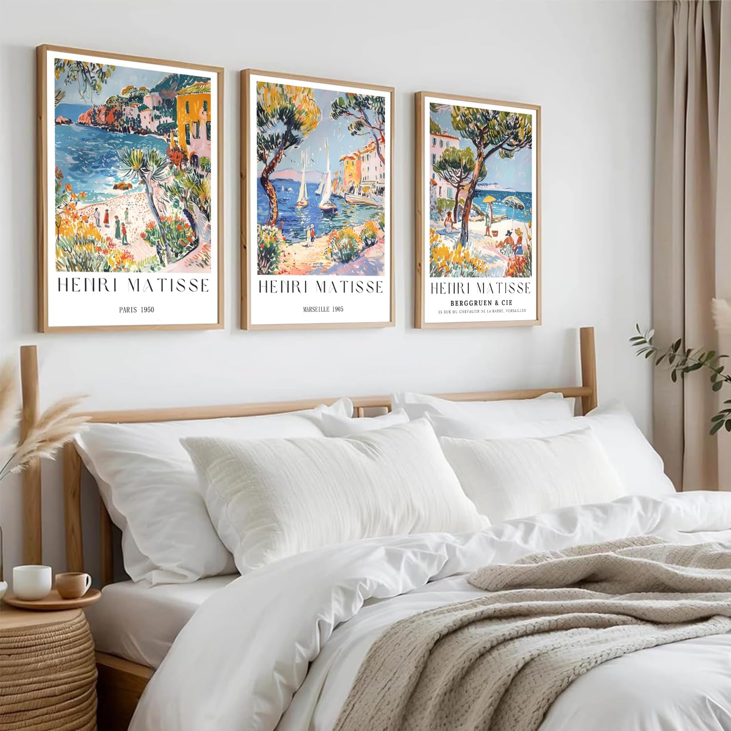 3 Pieces/Set of Vintage Beach  - Vintage Collectible Posters 评论和价格