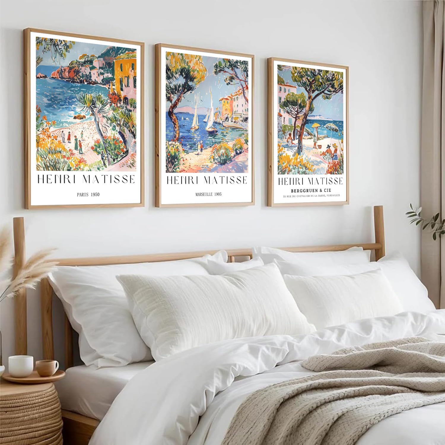 3 Pieces/Set of Vintage Beach  - Vintage Collectible Posters 评论和价格