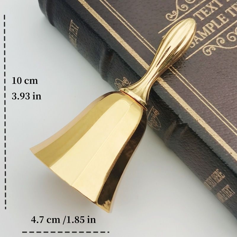 New Vintage Brass Bell Hand Di - Vintage Collectible Dishes 评论和价格