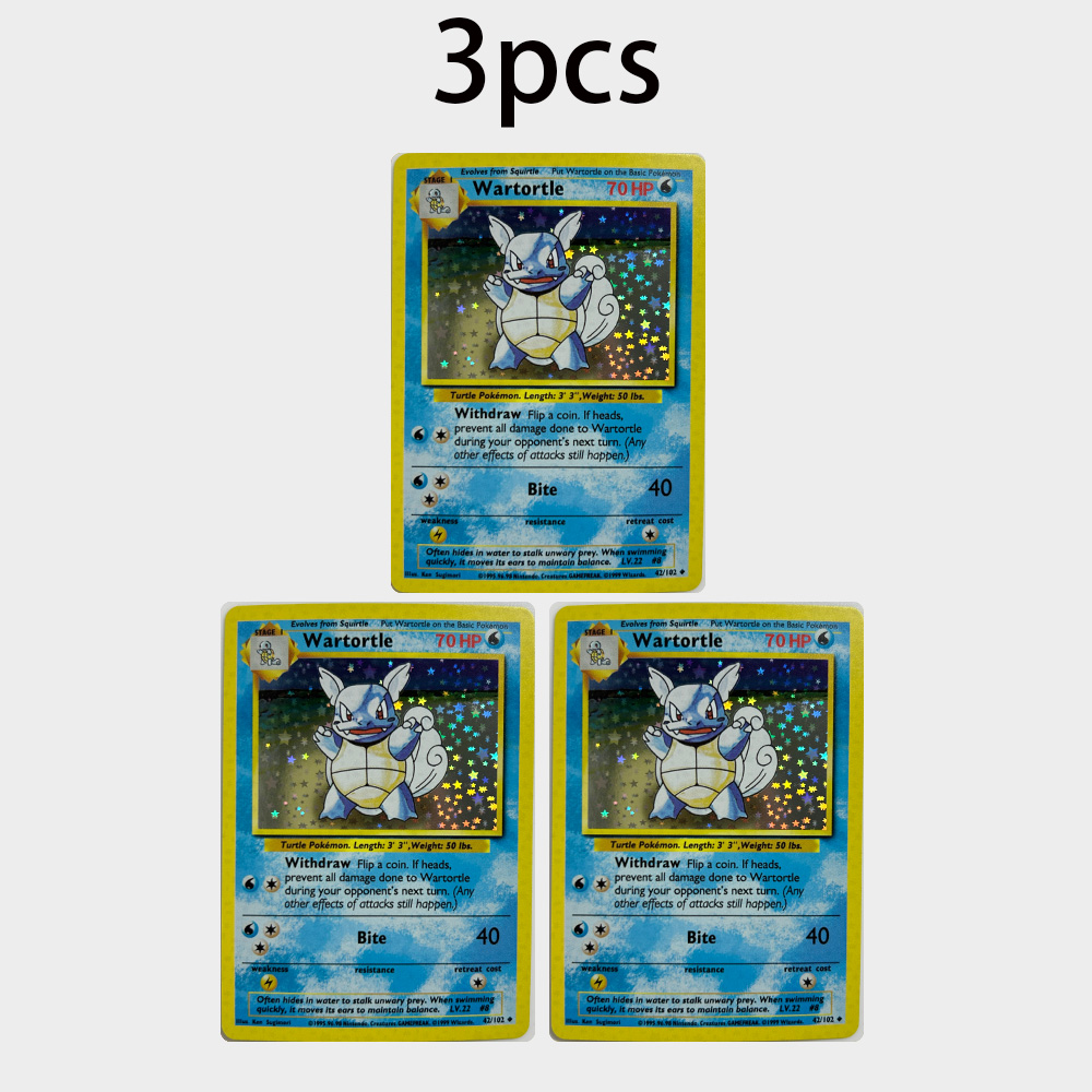 DIY PTCG Anime Wartortle Vinta - Vintage Pokemon Collectible 评论和价格