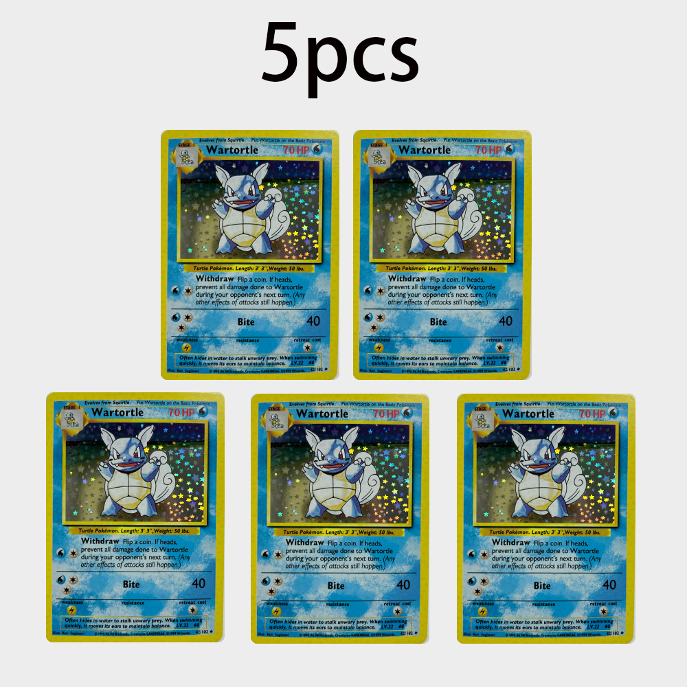 DIY PTCG Anime Wartortle Vinta - Vintage Pokemon Collectible 评论和价格